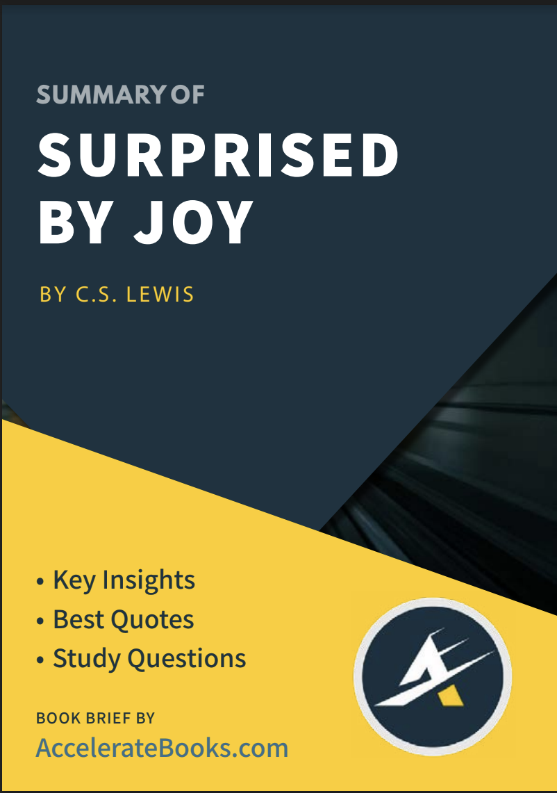 [ Book Summary ] Book Summary of Surprised by Joy